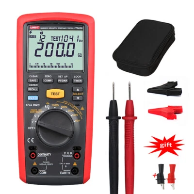 UNI-T UT505B Handheld Digital Insulation Resistance Tester AC/DC Voltage 1000V - Image 1 of 4