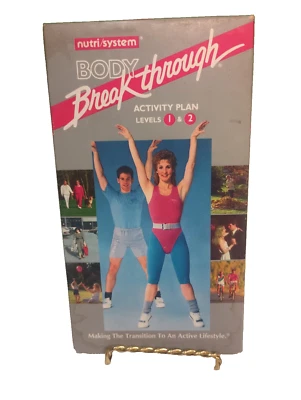 Nutri System Body Breakthrough Activity Plan VHS Tape - Image 1 of 4