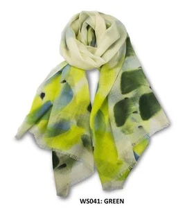 Ozwear Hand Painted Merino Wool Scarf 1830 X 640 mm New Gift WS041 - Picture 1 of 1