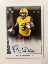 RACHAAD WHITE 2021 Leaf Memories 1990 Platinum ARC AUTO SSP #/50 Nice!