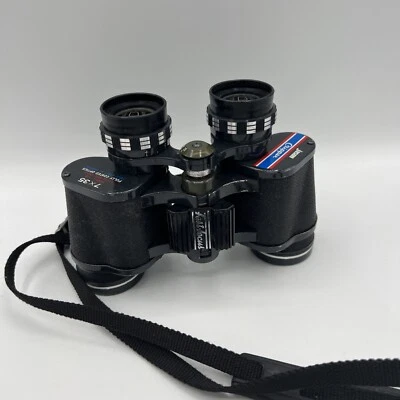 Vintage jason Clipper Binocular Model 118 7x35 Extra Wide Angle Fast Focus Japan - Image 1 of 4