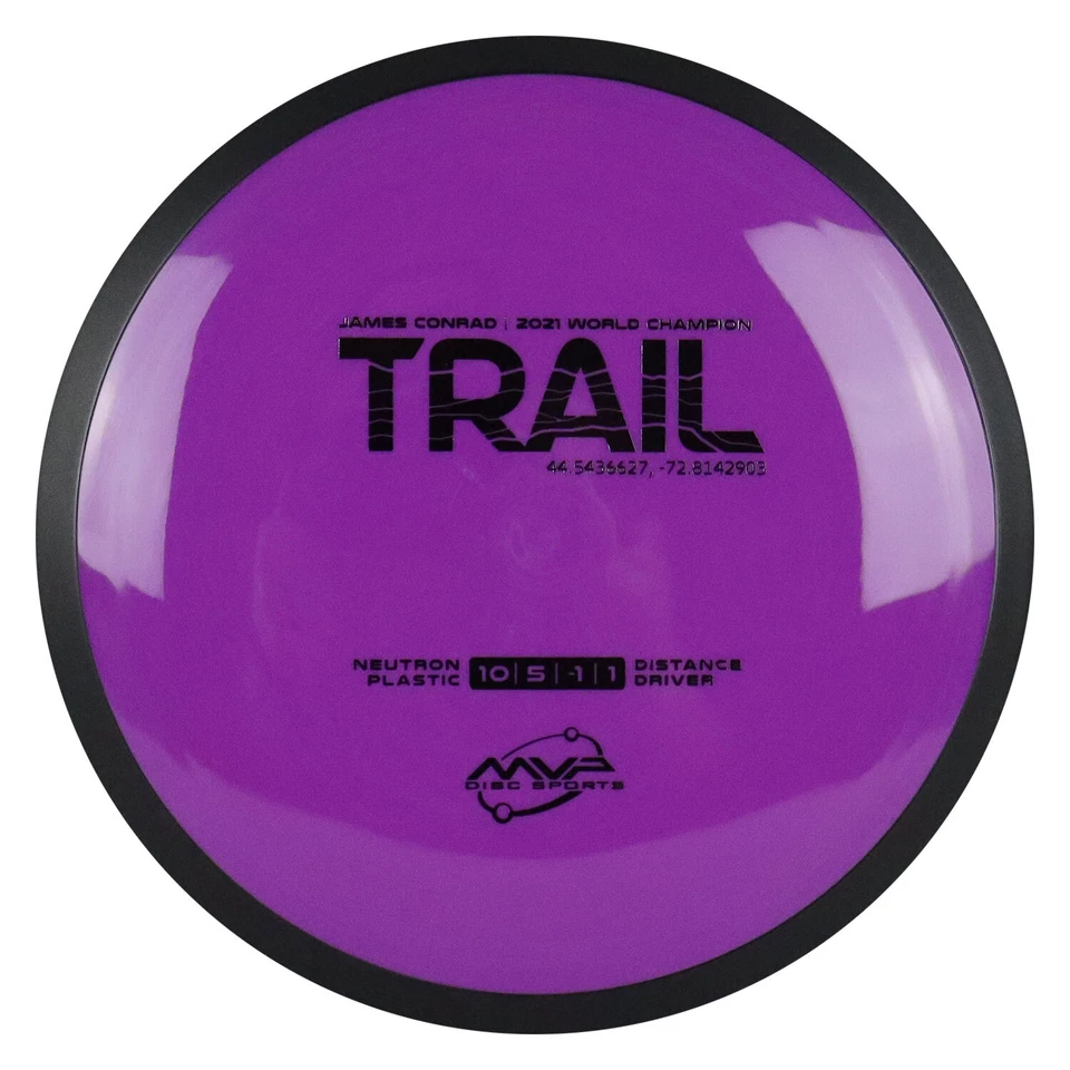 MVP Disc Golf James Conrad Neutron Trail Driver 10/5/-1/1 - Elige el disco exacto Foto 1 de 1