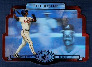 1996 Upper Deck SPx Fred McGriff #3 Atlanta Braves MINT