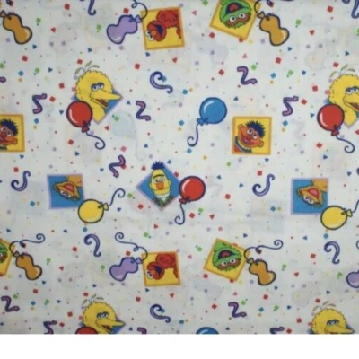 Sesame St. Big Bird Oscar Zoe Elmo Bert & Ernie Celebrate Confetti Balloons BTFQ - Image 1 of 4