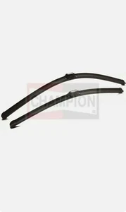 PEUGEOT 307 3E 2x Wiper Blades (Pair) Flat / Aero type Front 2.0 2.0D 04 to 08 - Picture 1 of 5