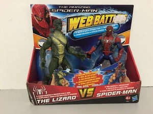 THE LIZARD Vs SPIDER-MAN WEB BATTLERS DUELO AGUA (WATER DUEL). HASBRO. NUEVO - Imagen 1 de 7