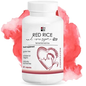 RISO ROSSO e COENZIMA Q10 HB | capsule | riso rosso fermentato | con VITAMINA - Foto 1 di 24