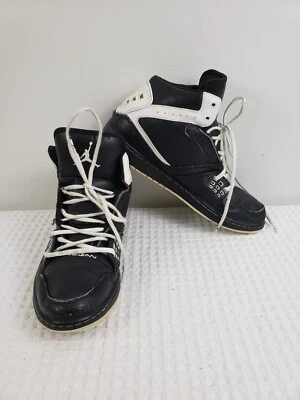 (J5) Nike Air Jordan Flight 1 Zapatos Para Hombre Talla 13 Baloncesto Negro 372704-036 Foto 1 de 4