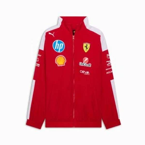 Scuderia Ferrari F1 Drivers T7 Oversized Jacket 2025 Red - Picture 1 of 7