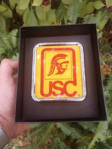 USC Trojans Medallion Light by Armbruster Products Car Light Vintage New In Box - Bild 1 von 7