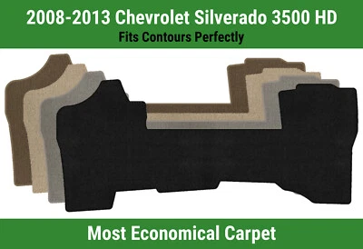 Lloyd Velourtex Front Row Carpet Mat for 2008-2013 Chevrolet Silverado 3500 HD  - Image 1 of 4