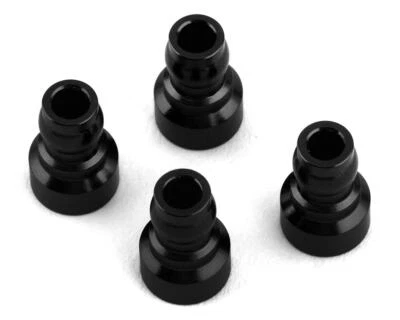 ST Racing Concepts DR10 Aluminum Upper Shock Mount Bushing (4) (Black) - Image 1 of 2