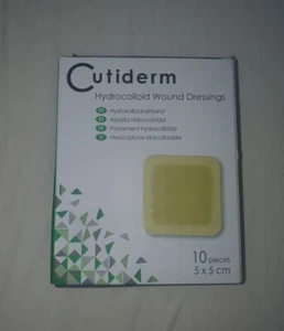 Hydrokolloid Extra Dünn Wundauflagen, Steril, 10 X 10 Cm, 10 Stück - Bild 1 von 2