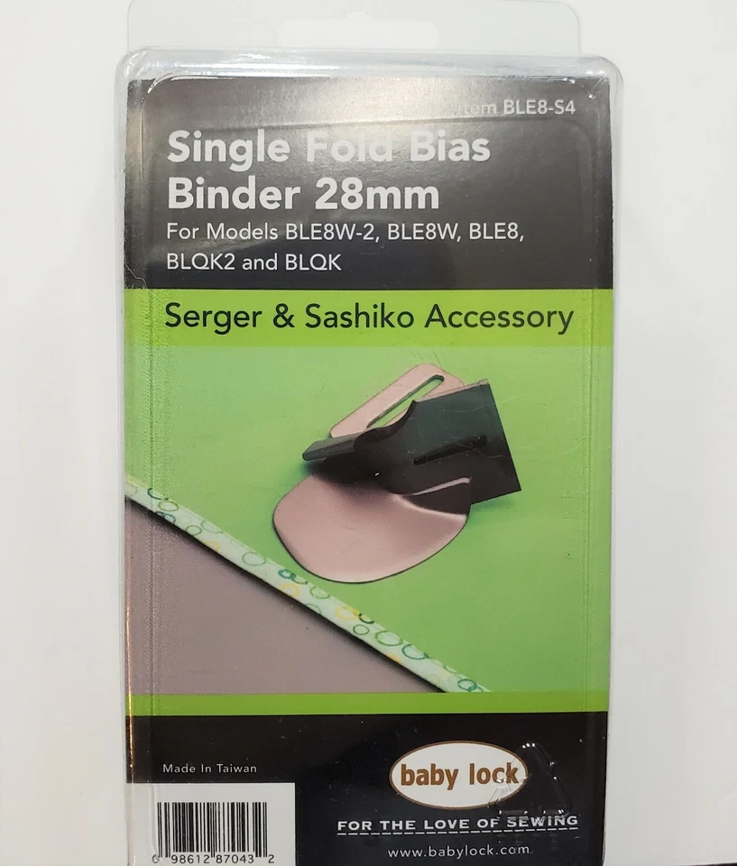 Baby Lock Single Fold Bias Binder 28mm Ble8-s4 0432