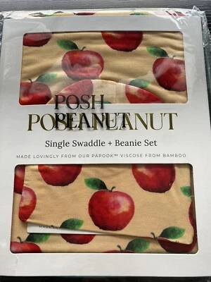 Juego de pañales y gorro infantil POSH PEANUT Finn NUEVO EN CAJA bambú 2 piezas niño niña Foto 1 de 4