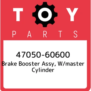 47050-60600 Brake Booster Assy, W/master Cylinder, Toyota NEW OEM PART - Picture 1 of 1