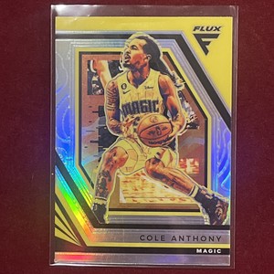 2023 Panini Flux Prizm Cole Anthony #11 Parallel