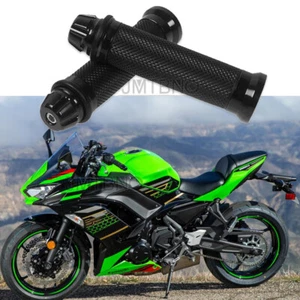 Motorcycle 7/8" Handlebar Hand Grips For Kawasaki Vulcan S 650 800 900 1500 1700 - Picture 1 of 9