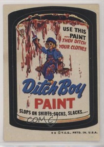 1974 Topps Wacky Packages Series 6 Ditchboy Paint 0e3