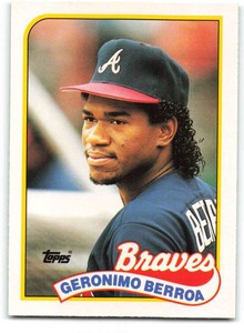 1989 Topps Traded #10T Geronimo Berroa NM-MT Braves