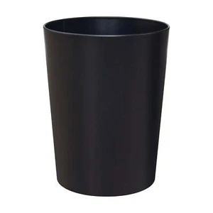Mainstays Metal Waste Basket, Black - Picture 1 of 6