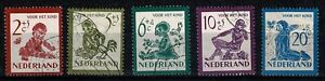 U4007 NETHERLANDS 1950 Child charity issue  NVPH 563/7  used