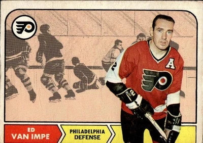 1968-69 O-Pee-Chee SET BREAK #91 Ed Van Impe GOOD - Image 1 of 2