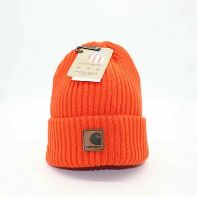A18 Beanie Hat Women Men Acrylic Watch Hat Beanie Winter Warm Knit Cap NEW - Image 1 of 4