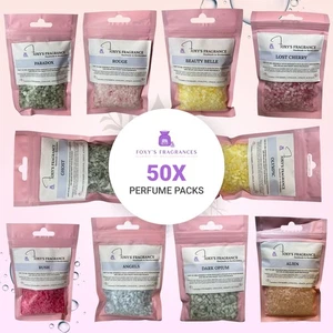 50 X Women’s Perfume Packs Of Scented Sizzlers! High Fragrance And Low Heat. - Picture 1 of 1