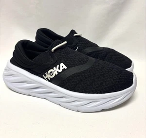 Zapatos para mujer talla 8 Hoka One One Ora Recovery 2 1119398 negro blanco usados en excelente estado - Imagen 1 de 6
