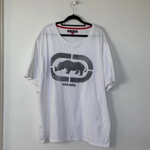 Ecko Unltd. Rhino Logo Tee – Size 4XL – Cream White – 100% Cotton - Picture 1 of 9