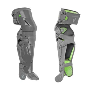 All-Star MVP-PRO Youth Baseball Catcher's Leg Guards - Graphite - Picture 1 of 1