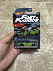 2020 Hot Wheels Dodge Challenger Drift Car - Fast & Furious - Furious 7  1/5 M - Picture 1 of 3