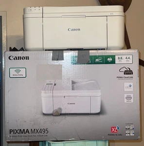 Canon Pixma MX495 Multifunktionsdrucker - Weiß - funktioniert nur mit PG-545 Pa. - Bild 1 von 13