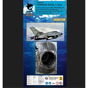 Tornado IDS/GR.1 early Exhaust Nozzles RB 199-4R Mk.101 (opened) Katran K4863 sk - Imagen 1 de 1