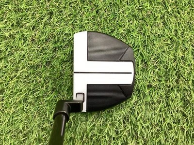 TaylorMade Spider FCG SCHWARZ/WEISS 33 Zoll Rechtshänder Putter mit HC 6106 - Bild 1 von 4