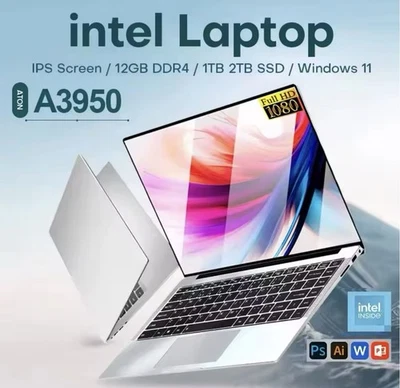 Laptop 14,1” Full HD Intel QuadCore 12GB RAM 1TB SSD Windows11 - Immagine 1 di 4
