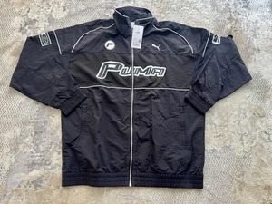 Puma SDS Herren Relaxed Fit Trainingsjacke schwarz Größe L NEU - Bild 1 von 14