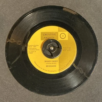 Beggars (Opera) 45RPM “Shady Rosy” 1971 70s Classic Prog Rock 7” Vinyl EX+ - Image 1 of 2
