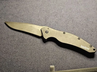 Kershaw 1840DAMCKT Shallot Folding Knife USA - Image 1 of 4