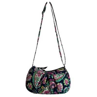 Bandolera Vera Bradley Pétalo Paisley Frannie Pequeña Correa Ajustable Bolso Floral Foto 1 de 4