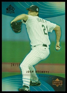 2005 Reflections Turquesa Parallel #46 Josh Beckett/50 - Imagen 1 de 2