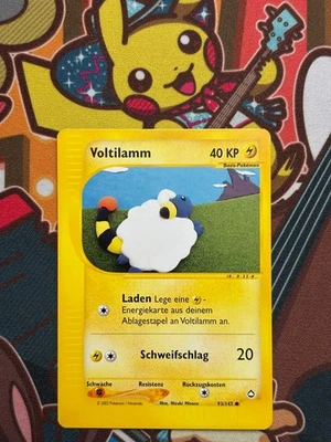 Voltilamm 93/147 Aquapolis deutsch Pokemon Karten NM - Bild 1 von 2