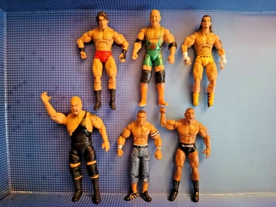 Lote FIGURA WWE 4" Jakks Pacific BUILD N BRAWL Lucha Libre RARO BIG SHOW CENA WCW Foto 1 de 4