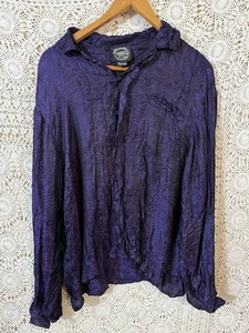 Vintage 90s Funhouse NYC Goth Shirt Gr. Large Grunge Steam Punk Tripp Halloween - Bild 1 von 5