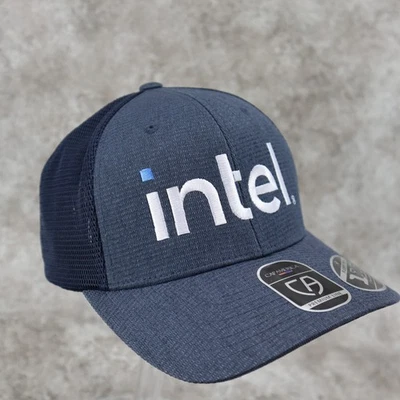 Gorra Intel Flexfit Snapback Gorra Azul Gris Procesadores Para Hombre Ajustable Foto 1 de 4