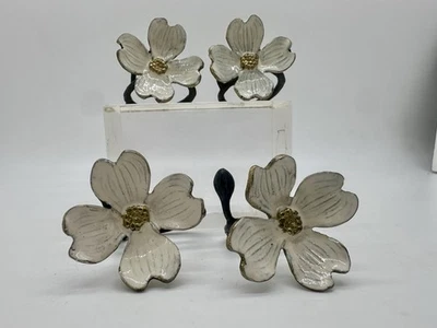 Juego de 4 servilleteros con flores de boj Michael Aram Foto 1 de 4