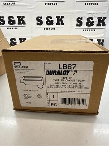 Neu Killark LB67 2" Eisen Rohr Auslass Gehäuse Typ LB - Bild 1 von 2