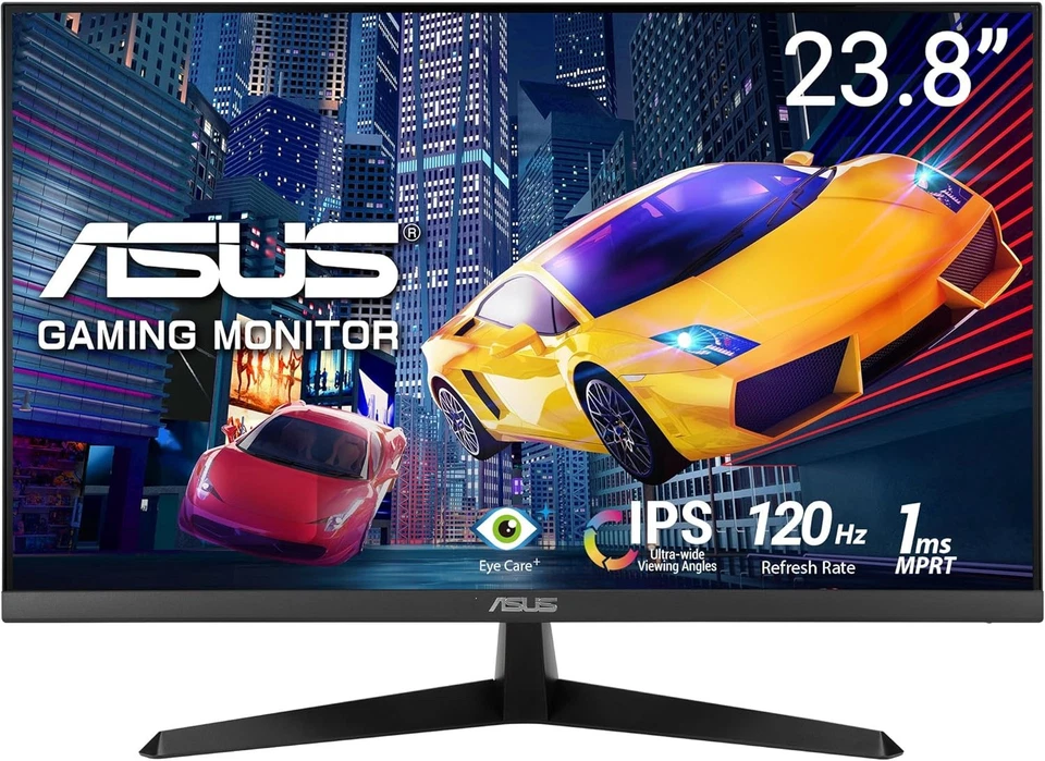 ASUS VY249HGR 23.8 Zoll Eye Care Gaming Monitor (FHD IPS 120Hz SmoothMotion)