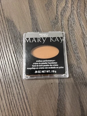 Mary Kay BRONZE 2 Endless Performance Creme to Powder Foundation .35 oz New - Image 1 of 4